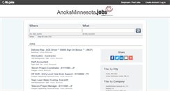 Desktop Screenshot of anokaminnesota.jobs